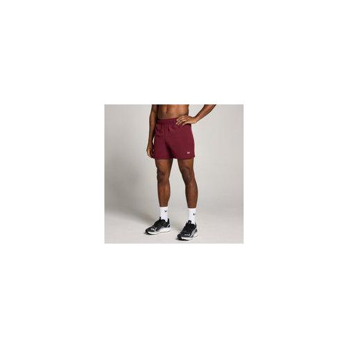 MP Herren Training 5 Woven Shorts - Dunkelrot - S