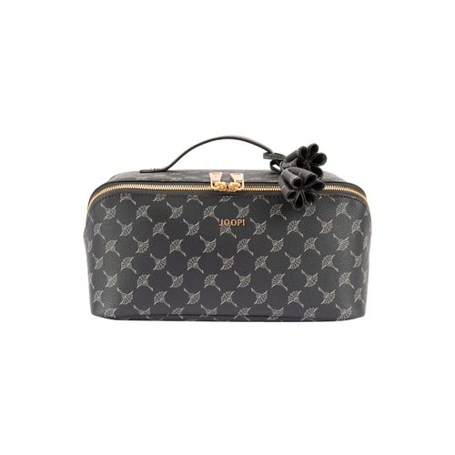 Kosmetiktasche JOOP "Kosmetiktasche Cortina 1.0 Zea Washbag shz", Damen, Gr. B/H/T: 27cm x 12,5cm x 12,5cm 0, blau, Obermaterial: 100% Synthetik synthetic., Taschen Kosmetiktasche