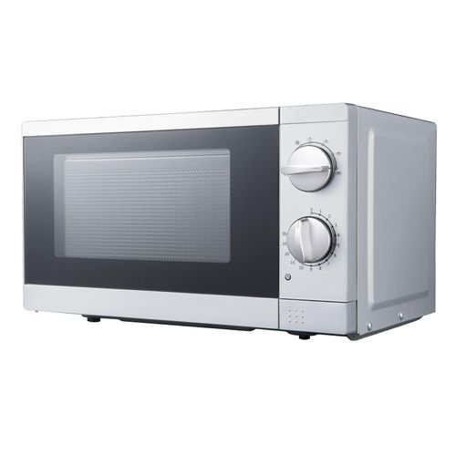 PKM Mikrowelle Unterbau 700-17 UB2 - Silber; Mikrowelle Solo und unterbaufähig (Zubehör im Karton) 17 Liter, 700 Watt