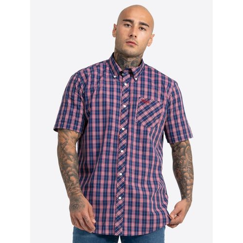 Lonsdale Herren Kurzarmhemd schmale Passform BRIXWORTH