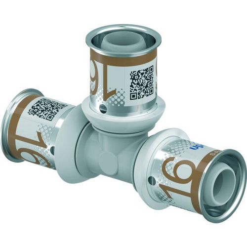 Uponor S-Press PLUS Press-T-Stück 1039944 16 x 16 x 16 mm, PPSU