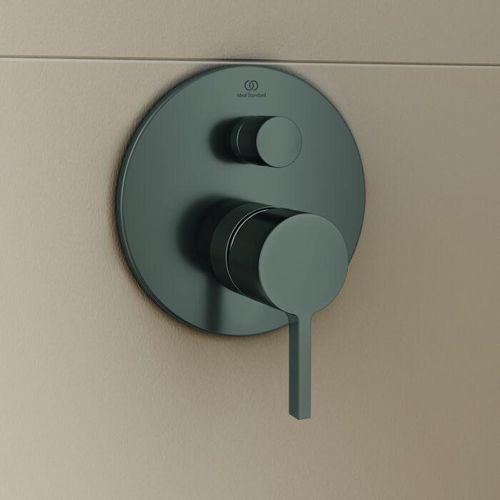 Ideal Standard Joy Fertigmontageset A7384A5 Unterputz-Wannenarmatur, Badearmatur, Unterputz, Bausatz 2, eigensicher, Magnetic Grey