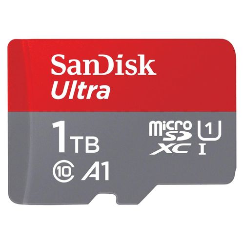 SANDISK Speicherkarte "microSDXC Ultra 1TB", grau, 1000 GB, Speicherkarten