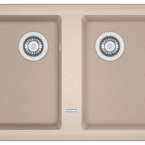 Franke BSG 620, Rechteckig, Fragranit, Beige, 2 Becken, Rechteckig, 420 x 337 mm