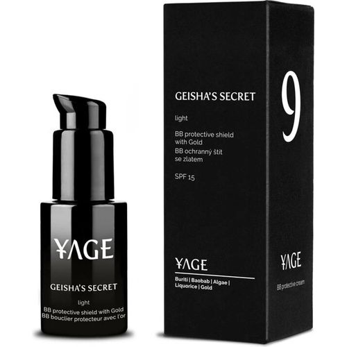 Yage BB-Creme Geisha Secret mit Gold und SPF 15 gegen Pigmentierung Farbton Light 30 ml