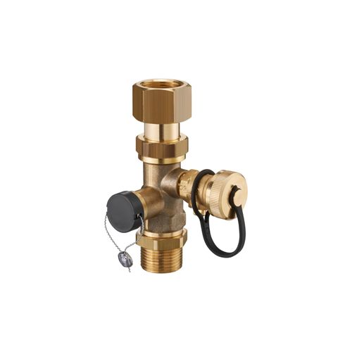 Oventrop Klappenventil Expa Con Solar DN 20, Rp 3/4xG 3/4 AG (1364185)