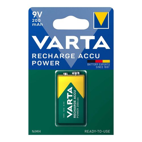 Varta Cons.Varta Recharge Accu Power E 8,4V/200mAh/Ni-MH 56722 Bli.1 (056722 101 401)