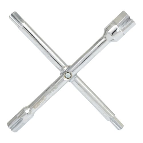 KS Tools Sanitär-Kreuzschlüssel, 10 Funktionen (116.6200)