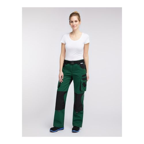 Pionier Bundhose Damen TOOLS PLUS, 285 g/m², grün/schwarz, Gr. 44 ; Pionier Workwear