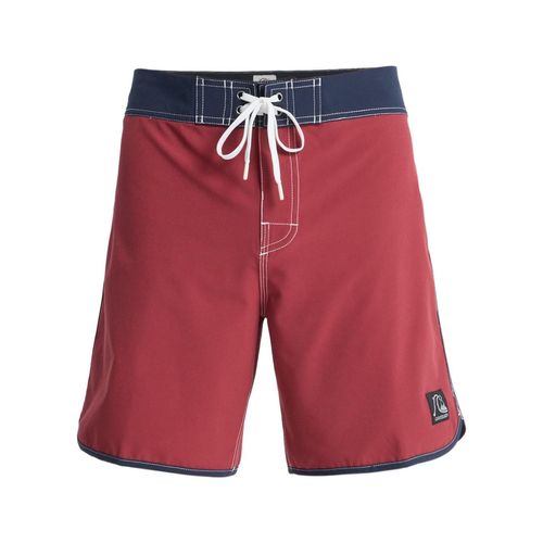 Boardshorts QUIKSILVER "Original Scallop 18", Herren, Gr. 32(M), burnt russet, Obermaterial: 92% Microfaser, 8% Elasthan;, Hosen Boardshorts