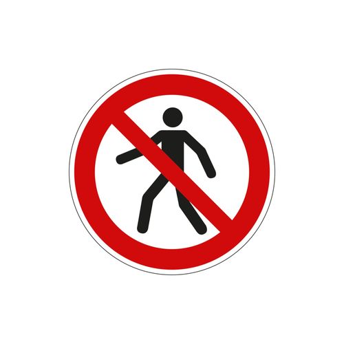 Eichner Verbotsschild Für Fußgänger verboten (9225-10090-010)