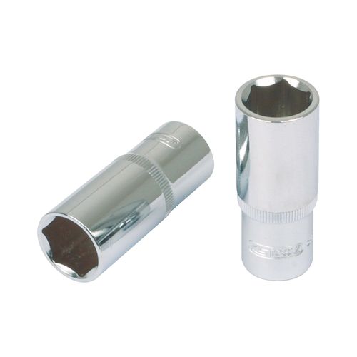 KS Tools 1/4" CHROMEplus Sechskant-Stecknuss, lang, 7/16" (918.1529)