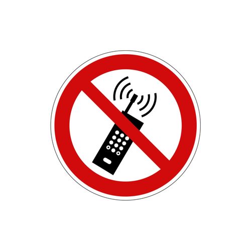 Eichner Verbotsschild Mobilfunk verboten (9225-10070-010)