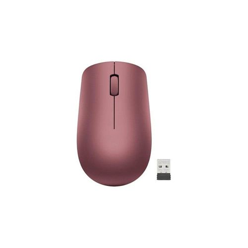 Lenovo 530 Wireless Mouse - mouse - 2.4 GHz - Cherry Red - Maus (Rot)