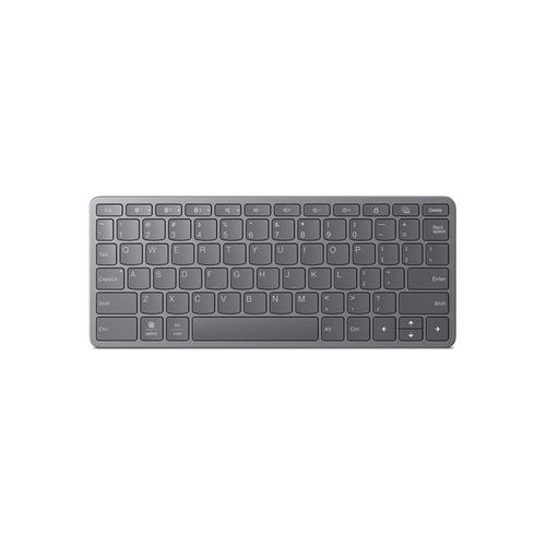 Lenovo - keyboard - multi device - UK/German - luna grey Input Device - Tastaturen - Deutsch - Grau