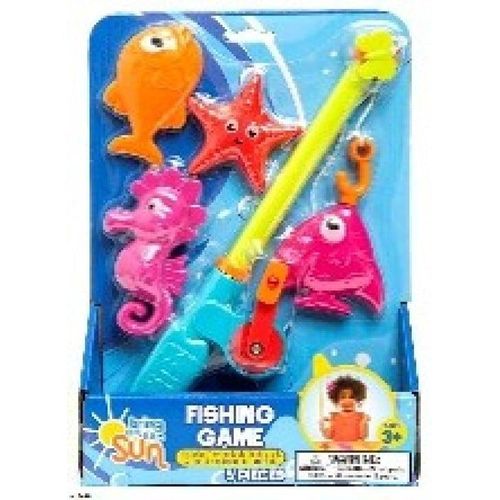 Happy Summer Fishing Game with Fishing Rod