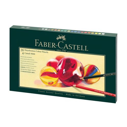 Polychromos FABER-CASTELL "Polychromo", bunt, Kunstfaser, Stifte, Polychromos