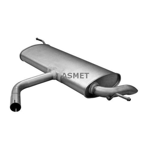 ASMET Endschalldämpfer 03115 für VW