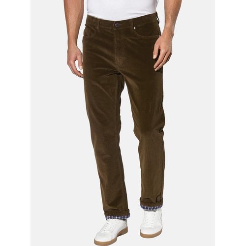 Thermohose BABISTA "Thermohose LUNUNO", Herren, Gr. 54, N-Gr, braun (cognac), Obermaterial: 98% Baumwolle CO. 2% Elasthan EL., Hosen Thermohose