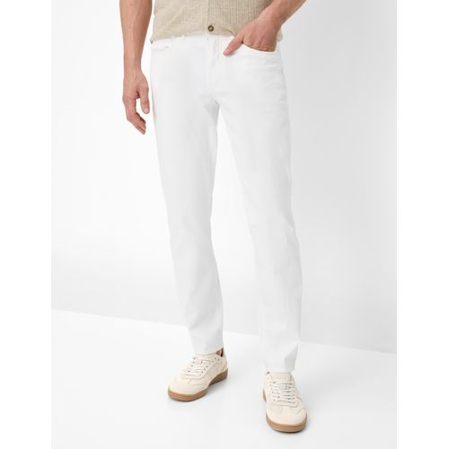 Brax Herren Five-Pocket-Hose Style CADIZ WHITE, denim weiß, Gr. 31/32