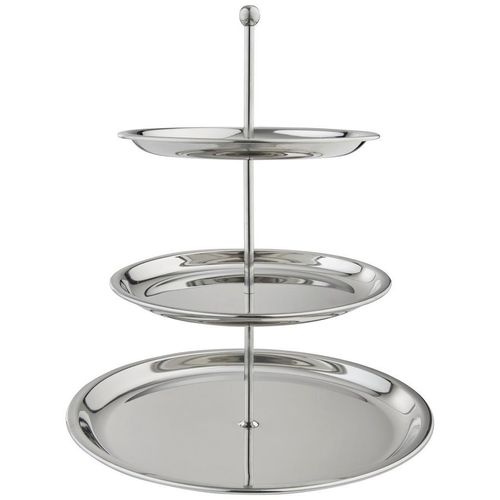 Homeware Profession. Etagere, Metall, Uni, rund, 33 cm, Lfgb, Tischkultur & Servieren, Etageren