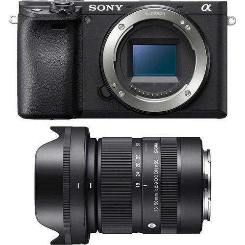SONY Alpha 6400 + SIGMA Objektiv 18-50mm f/2.8 DC DN Contemporary