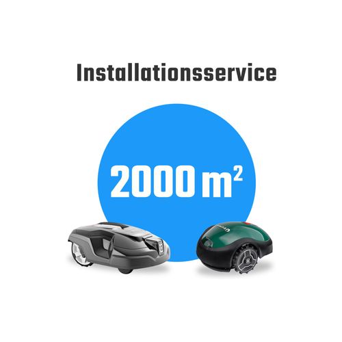 Mähroboter-Installationsservice Paket M bis 2000m² ; Mähroboter-Installation.de)