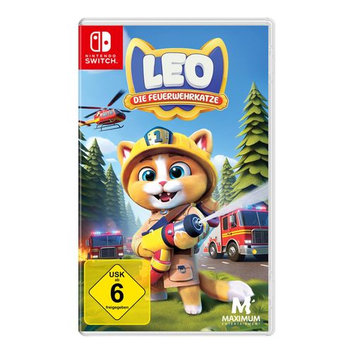 Leo die Feuerwehrkatze