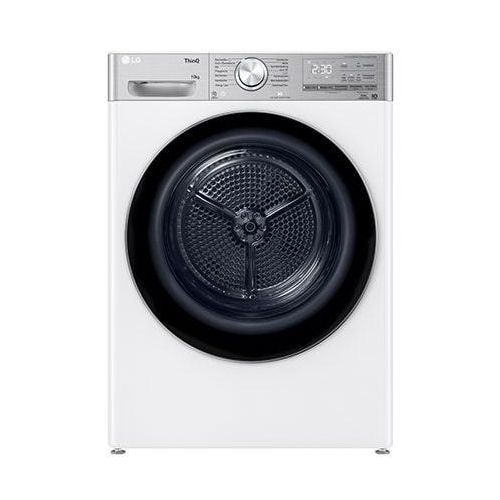 LG Trockner mit Dual Inverter Wärmepumpentechnologie I Automatisch selbstreinigender Kondensator I 10 kg Fassungsvermögen I Smart Pairing Technologie I Energieeffizienz A+++ V9A2XT