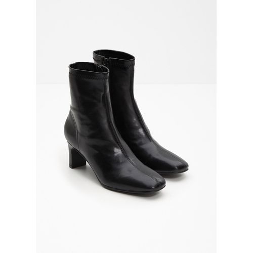 bonprix Stiefeletten mit flexiblem Schaft, schwarz, Gr.42, Modische Stiefeletten mit flexiblem Schaft