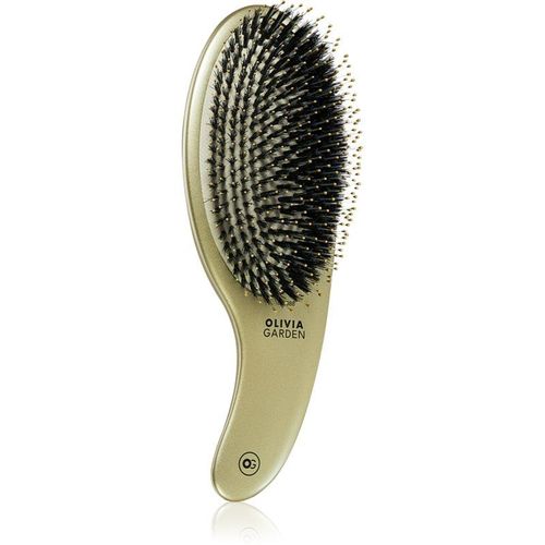 Olivia Garden Expert CURVE Board&Nylon Gold Haarborstel met nylon en varkenshaar 1 st