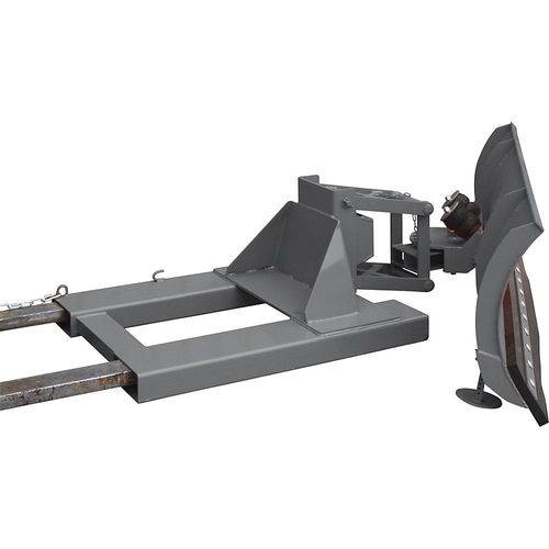 Eichinger Schneeschild für Gabelstapler, mit Polyurethanschürfleiste, Schildbreite 1500 mm, anthrazitgrau, 210 x 70 mm