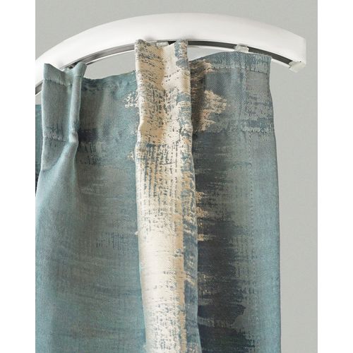 Gardinenschiene GARESA "400", weiß, L:600cm, Aluminium, Kunststoff, Gardinenstangen, Gardinenschiene