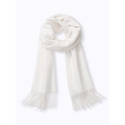 Modeschal HEINE, Damen, beige (ecru), Viskose, Modetücher Modeschal