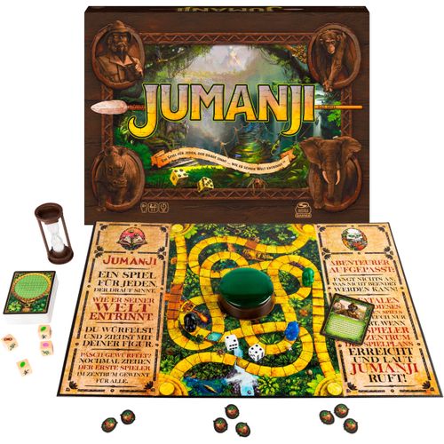 Spiel SPIN MASTER "Jumanji (Standardversion)", bunt, Spiele, Kinder, Kunststoff, Spiel