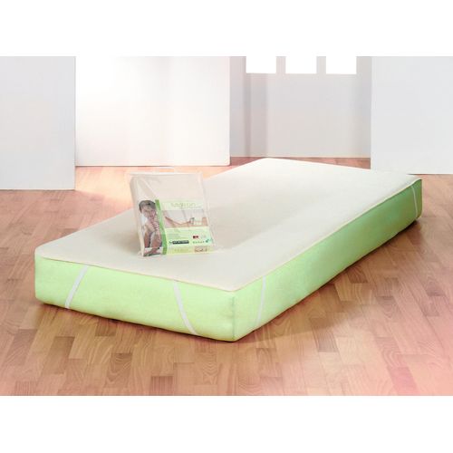 Matratzenschutzbezug FAN "Molton", beige (creme), B:180cm L:200cm, Bezug: 100% Baumwolle, Matratzenzubehör, Matratzenschutzbezug, Normal