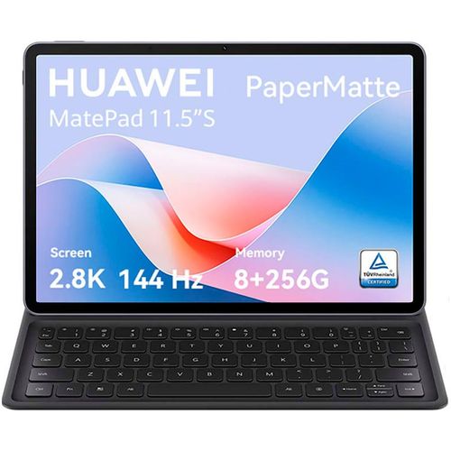 HUAWEI Tablet "MatePad 11.5 S 8+256 GB inkl. Black Keyboard", grau, B:19,2cm H:7,1cm T:27,5cm, Tablets_EBookReader, Tablet