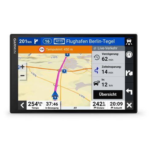 GARMIN PKW-Navigationsgerät "DriveSmart 86 EU, MT-S, GPS", schwarz, B:15cm H:10cm T:25cm, Navigationsgeräte, Bluetooth, PKW-Navigationsgerät