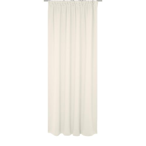 Vorhang WIRTH "Newbury", beige (creme), B:130cm H:345cm, Baumwolle, Polyester, Gardinen, Vorhang, nach Maß