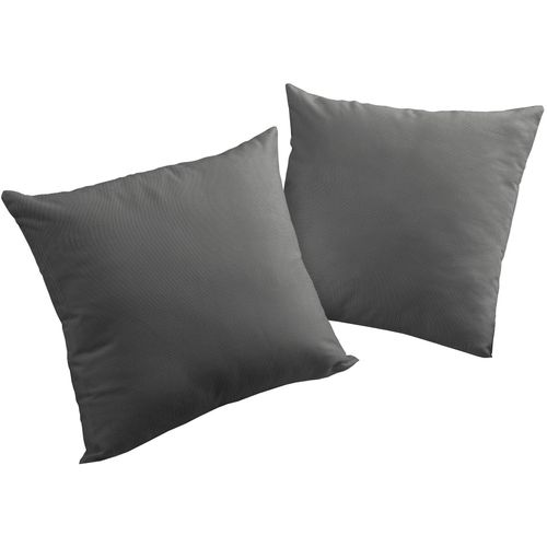 Dekokissen ADAM "Uni Collection", grün (olivgrün, unifarben), B:40cm L:40cm, Baumwolle, Dekokissen_Sitzkissen_Kissenhüllen, Dekokissen, im Uni Design, Kissenhülle ohne Füllung, 1 Stück