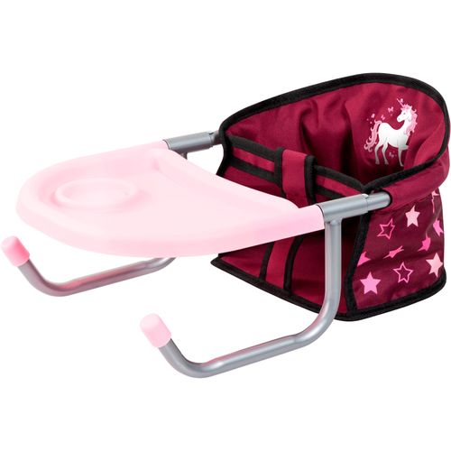 Puppenmöbel BAYER "Puppen-Tischsitz bordeaux", rot (bordeaux einhorn), Puppenmöbel, KinderB:23cm H:12cm T:37cm, Puppenmöbel, B:23cm H:12cm T:37cm