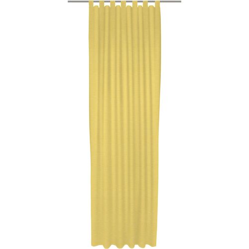Vorhang WIRTH "Trondheim B", gelb, B:132cm H:255cm, Polyacryl, Gardinen, Vorhang, nach Maß