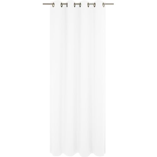 Vorhang WIRTH "Newbury", weiß, B:130cm H:215cm, Baumwolle, Polyester, Gardinen, Vorhang, nach Maß