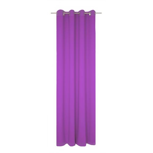 Vorhang WIRTH "Dim out", lila, B:142cm H:315cm, Polyester, Gardinen, Vorhang, nach Maß