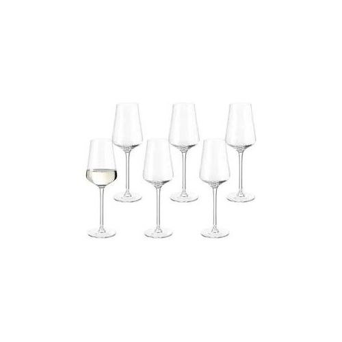 Aperitifglas LEONARDO "Aperitifgläser Puccini 220 ml 6er Set transparent", bunt (transparent), Glas, Trinkgefäße