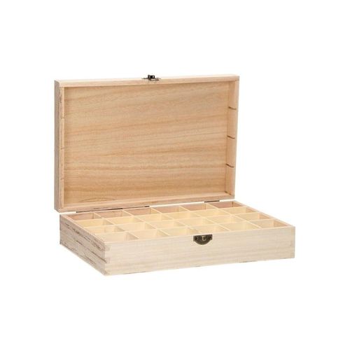 Playwood Wooden Box with 24 Compartments