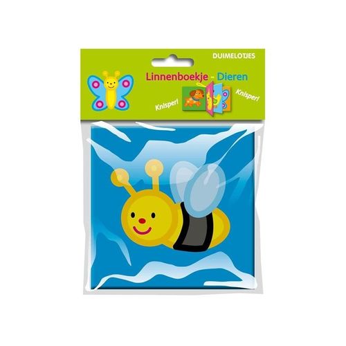 Linen booklet animals