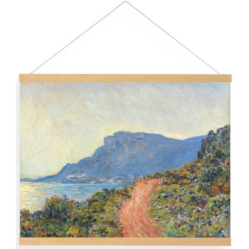 Leinwandbild ART FOR THE HOME "Südlich Landschaft", bunt (farbe bild(er): mehrfarbig), B:80cm H:150cm T:2,3cm Ø:2,3cm, Leinen, Bilder, Leinwandbild, Hängendes Poster Leinen Monet Kunst Südliche Landschaft 60 cm x 80 cm