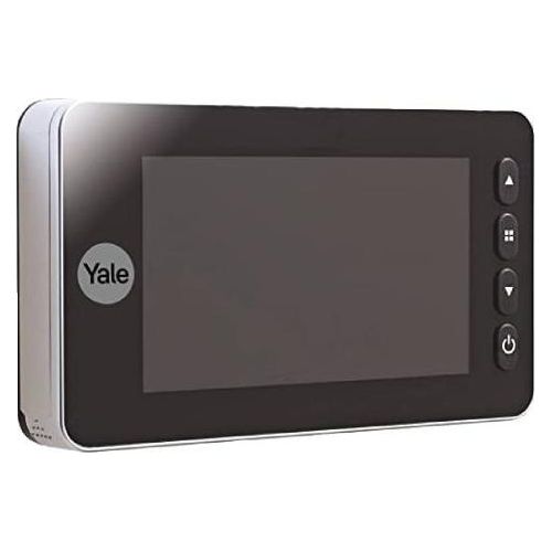 Yale Smart Home Digitaler Türspion Auto Imaging Silber Erfasst BilderVideos