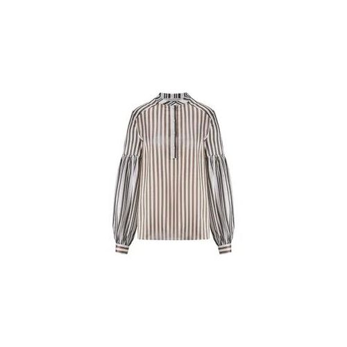 Long-Bluse aus Seide HERZEN ́S ANGELEGENHEIT weiss, 36